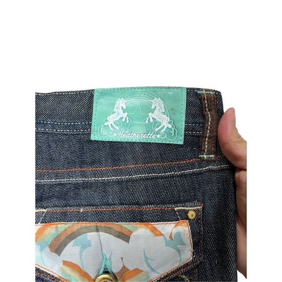Heatherette‎ Y2K Bootcut Jeans Size 5 - Picture 8 of 9